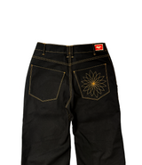  [Hand-Made「007」] Snowflake Studded Pants_Black