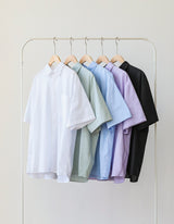 WIT LOOSE HALF SHIRT