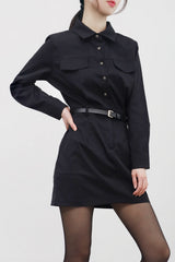 Lipton Belt Shirt Dress