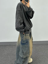 western cargo balloon pants