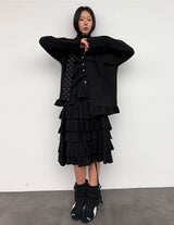 ピオニースカート ブラック