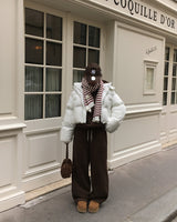 [ORIGINAL] Oreo Hooded Down Jacket