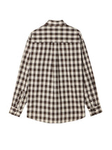 No.1211 B thin check SHIRT