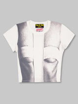 Trompe l'oeil Body Bondage Crop T-shirts