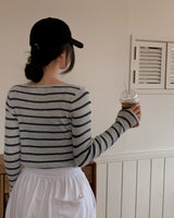 Rodu Stripe Cardigan