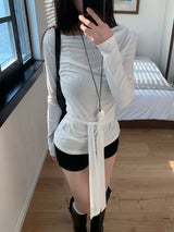 オー ヘアコーム ロングストラップ ネックレス