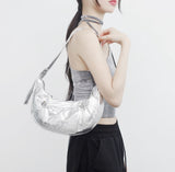 romin string hobo bag