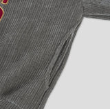 [Mink Fur] ロッテリーベルベットコーデュロイクロップフード