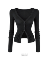 Misty Sheer Tencel Cardigan (3color)