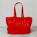 Big tote bag - Red