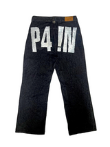 P4!N Denim Pants (BLACK)