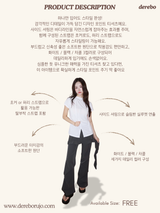 cool frill layered skirt bendable pants