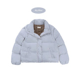 2ウェイウェロングパディングジャンパー(Light blue)