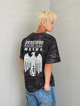 VENTIQUE Eagles team camo T-shirt 2color