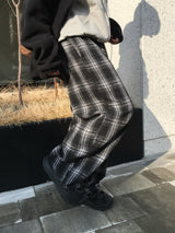 [Special Offer]リトルカーブドチェックパンツ (3c)