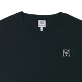 FMW フラワー ドローイング T シャツ - ブラック