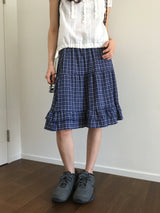 ヴィヴィチェックミディスカート (2color)