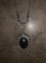 [only suzen] Rina Black Vintage Necklace