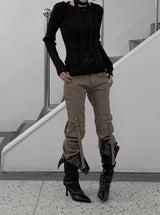 Derron Washed Slim Cargo Pants