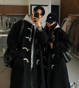  Liu Wool Overfit Duffel Coat