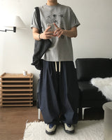 Drop Curved Denim Pants