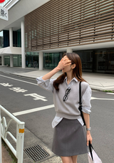 [Lè made/7,000 Sold] ルメイド ベーシック Vネック ベスト
