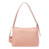 [SET] Medium Suede Buckle Hobo Shoulder Cross Bag _ Pink