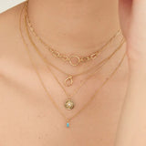 ノートネックレス925シルバーネックレスN029-02G