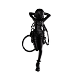 Jane Doe Keychain - Black