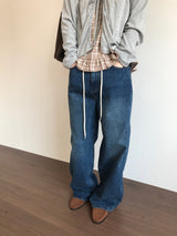 Mare String Denim Pants (2color)