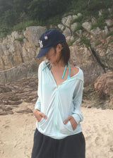 COOL LOOSE HOOD ZIP-UP