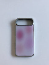 Blush Epoxy Silver Case