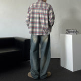 Louis Tartan Collar Check Shirt (1 color)
