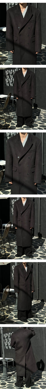 [F/W] Max double wool long coat(3color)