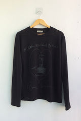 ビンテージキャットレタリングTシャツ