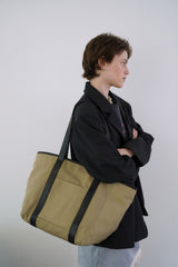 Row classic jacket_charcoal