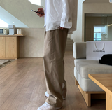 ワンダーランドコットントンタックバンディングワイドパンツ