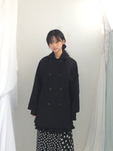 Raglan A-line coat