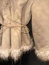 LINE SHEARLING JACKET