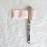 Cotton pillow : baby pink