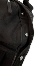 Trucker Jacket Backpack in Black