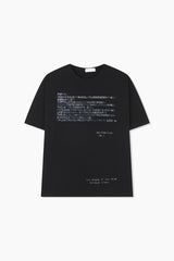 サイケ レタリング ハーフ Tシャツ
