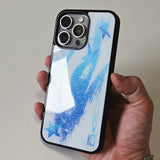 ストリームオブメモリーズ : アイフォンケース (Glass_Blue)