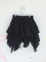 chiffon layered skirt