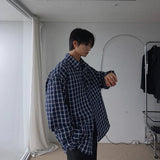 ASCLO カレッジリネンチェックシャツ (2color)