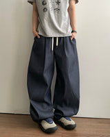 Drop Curved Denim Pants