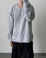 Washable Basic V-neck Knit