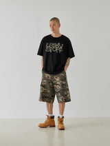 Cargo Bermuda Pants (Camo)