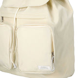 FLAP STRING BACKPACK / BUTTER