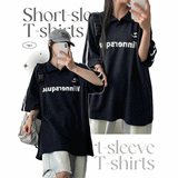 RUTOM ツーラインカラー半袖Tシャツ